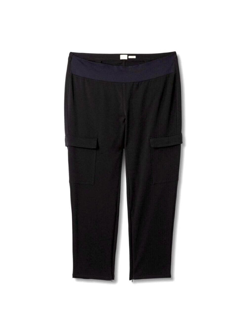 A New Day Women's Adaptive Seated Fit Pants, Black - NWT